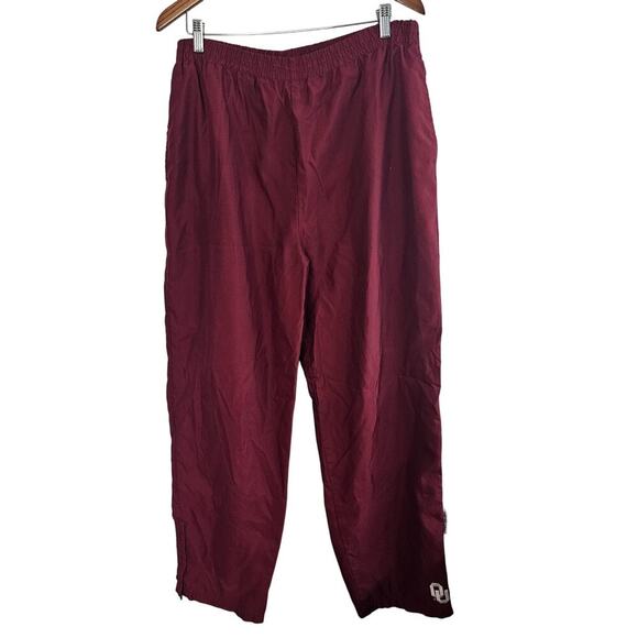 STARTER Other - Vintage Red Oak Oklahoma University Track Pants Mens XL Red Y2K Windbreaker OU